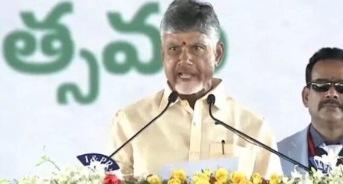 Chandrababu Naidu takes oath as Andhra Chief Minister, PM, NDA allies present