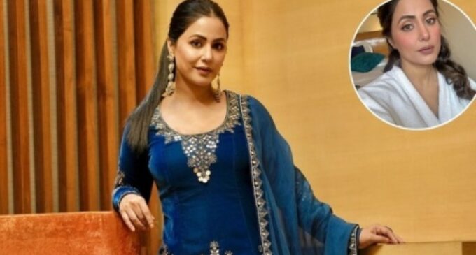 Actor Hina Khan diagnosed with stage 3 breast cancer