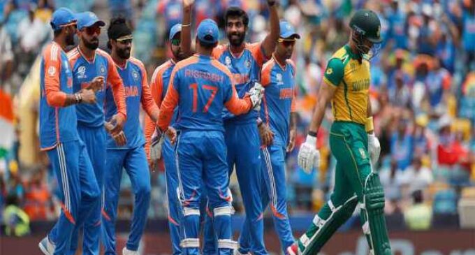 India outwit SA by seven runs to clinch T20 World Cup