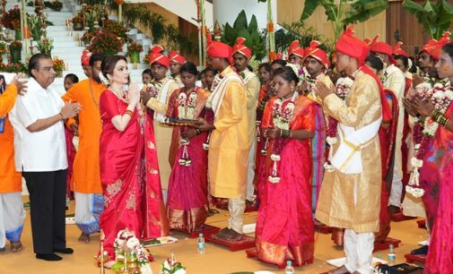 Ambani Family Wedding Celebrations Start with a Mass Wedding (Samuhik Vivah) for Underprivileged Couples