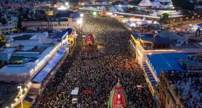 Lakhs of devotees, including Prez Droupadi Murmu, witness Lord Jagannath’s captivating Car Festival in Puri