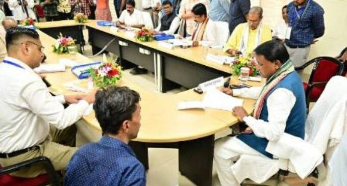 Odisha: After 16 years, hearing of public grievance by CM begins under new BJP govt