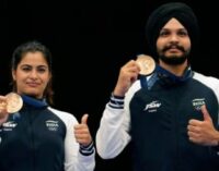 Manu Bhaker-Sarabjot Singh pair brings second bronze medal to India