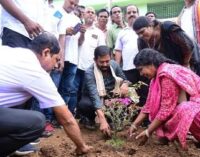 Plant a tree today for a better tomorrow.” Said MLA Himanshu