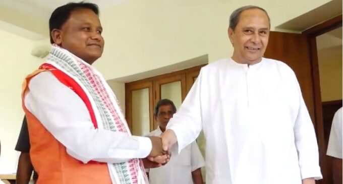 Naveen Patnaik-Mohan Majhi exchange letters on Adap Mandap mishap