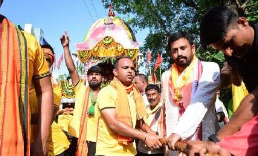 CHARIOT MOVES 11 KILOMETERS THE LONGEST JOURNEY OF CHARIOT