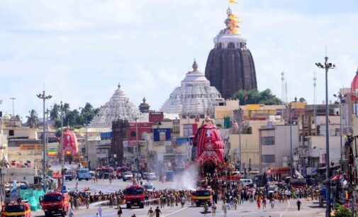 And Lord Jagannath now recovers from His illness, ready for July 7 Rath Yatra
