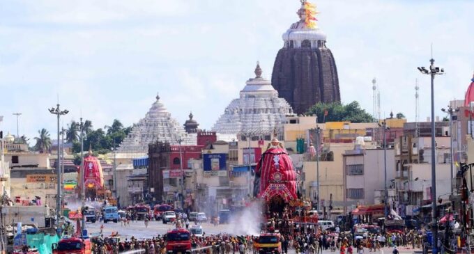 And Lord Jagannath now recovers from His illness, ready for July 7 Rath Yatra