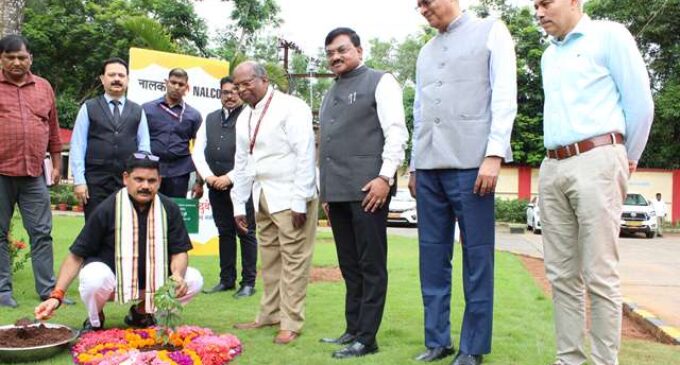 Union Minister of State for Coal and Mines visits NALCO Corporate Headquarter and Angul plant