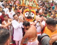 Grand Rath Yatra 2024 in Devboomi, Jindal Nagar, Angul Witnesses Enthusiastic Community Participation