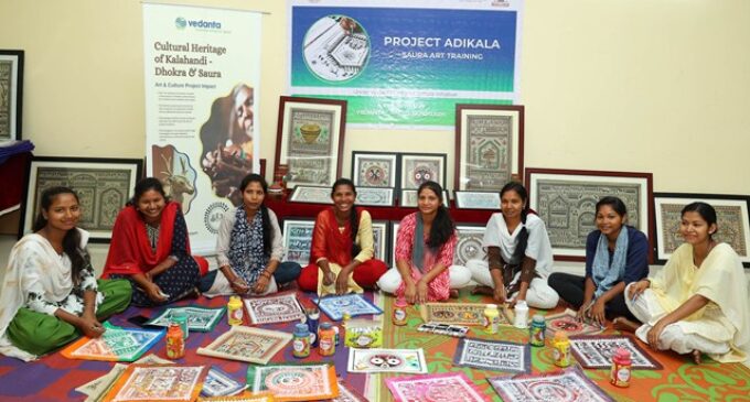 Vedanta Aluminium revives Kalahandi’s Saura Art, empowering young rural women