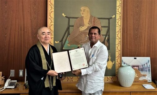 Japan’s Koyasan University Confers Honorary Doctorate on Dr. Achyuta Samanta