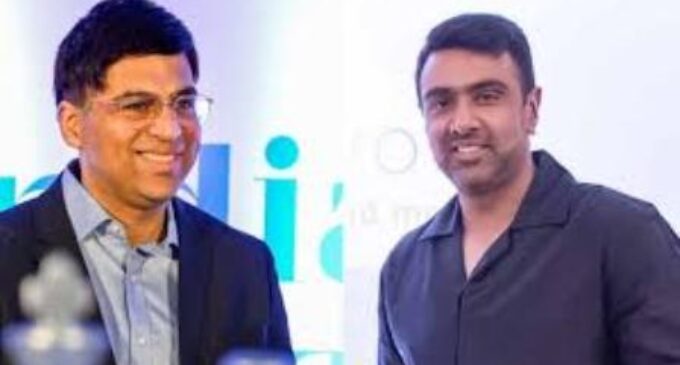 Viswanathan Anand welcomes Ashwin to world of chess in ‘Rajinikanth’ style