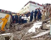 Six-storey residential building collapses in Surat city, many feared trapped