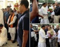 CM Majhi bows down before secretariat building before entering his official chamber