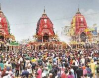 ବାହୁଡ଼ାଯାତ୍ରା: ଶରଧାବାଲିରୁ ଶ୍ରୀମନ୍ଦିର ଅଭିମୁଖେ ଗଡ଼ିଲା ରଥ, ଶ୍ରଦ୍ଧାରେ ଟାଣି ନେଉଛନ୍ତି ଭକ୍ତ