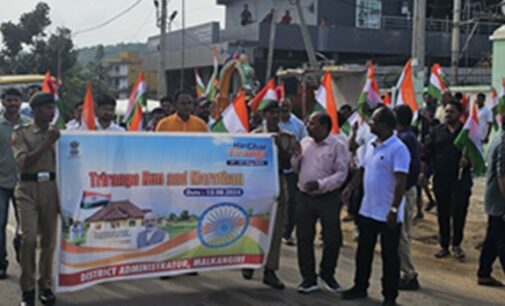 Triranga Run and Marathon Marks 78th Independence Day in Malkangiri