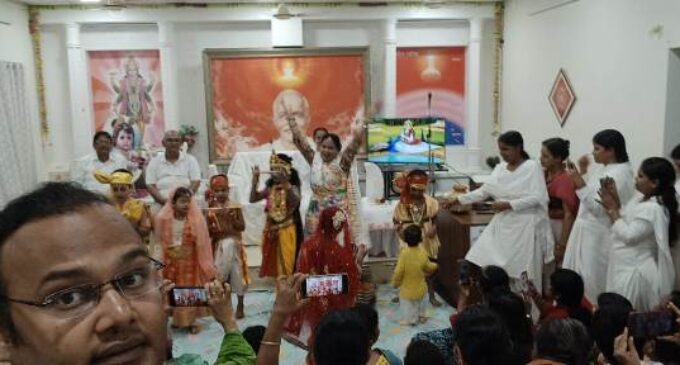 Janmsatami celebrated in Brahma Kumari Centre along with the Sradha Ceremony of the Grand Maa Prakashmani