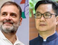 Kiren Rijiju’s ‘bal budhi’ jab at Rahul Gandhi over ‘no SC/ST in Miss India’ remark