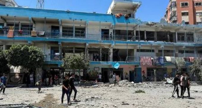 Over 100 dead in Israeli strike at Gaza school housing displaced people