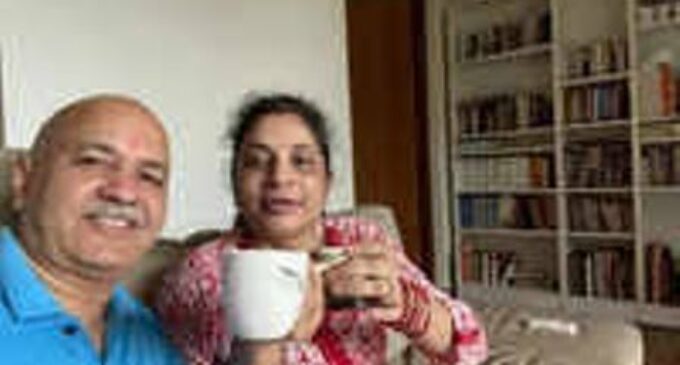 First morning tea of freedom: Manish Sisodia’s post featuring wife after bail