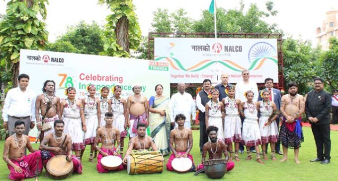 78th Independence Day Celebrated with Patriotic Fervour at NALCO