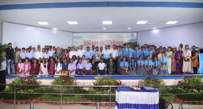 Tata Steel Organises ‘Snakes are Friends’ Programme at Sukinda Chromite Mine