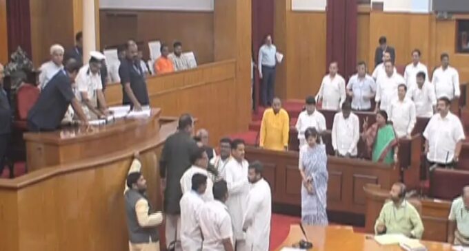 Odisha Assembly fails to function as belligerent Oppn creates uproarious scenes