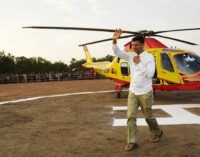 Trouble lurking for V Karthikeyan Pandian for his massive helicopter tours