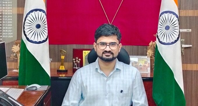 Shri Ashish Iswar Patil, IAS, Assumes Role as New District Magistrate of Malkangiri