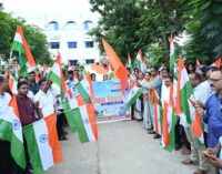 Triranga Yatra Begins with Patriotic Fervor in Malkangari, Led by MLA Narsingh Madkami