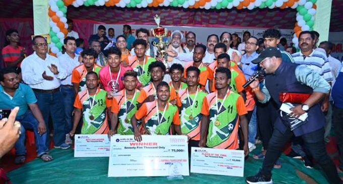 O.P. Jindal Cup Final: Jaga United Lifts the Trophy