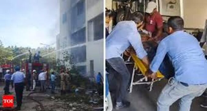 Andhra pharma unit blast: Death toll reaches 17, Chandrababu Naidu to visit spot