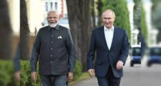 India supports ‘early, abiding and peaceful resolution’ of Russia-Ukraine conflict: PM Modi to Putin