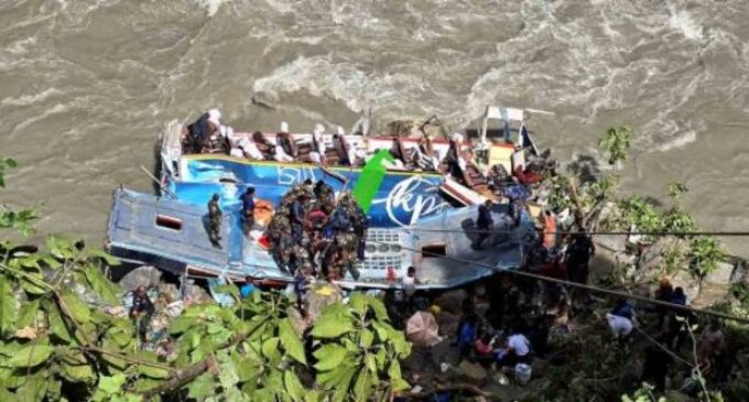 14 people killed, 16 injured as Indian-registered bus plunges into Marsyangdi river in Nepal