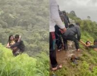 Pune girl taking selfie falls into 60-foot gorge, rescued