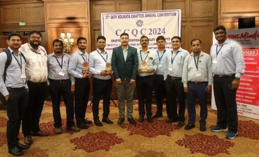 Odisha Operations of AM/NS India bags 3 gold awards in CCQC 2024