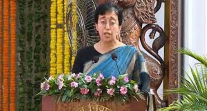 ‘It’s an emotional moment,’ says Atishi after taking oath as Delhi’s third woman chief minister