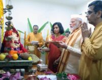 PM Modi attends Ganesh Puja at CJI Chandrachud’s residence, sparks controversy