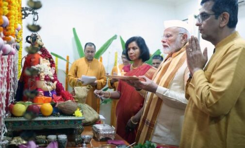 PM Modi attends Ganesh Puja at CJI Chandrachud’s residence, sparks controversy