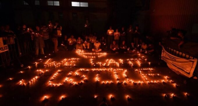 City of joy wrapped in blanket of darkness