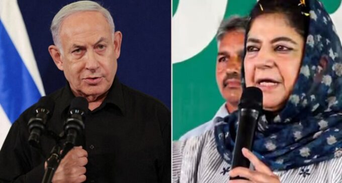 Netanyahu biggest terrorist after Adolf Hitler: Mehbooba Mufti