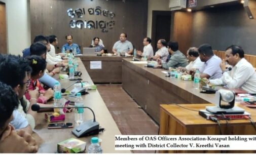 OAS Association-Koraput convenes urgent meeting, condemns bjp leader’s misbehavior