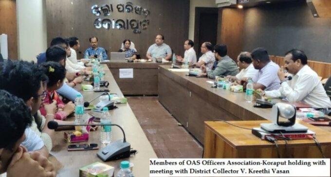 OAS Association-Koraput convenes urgent meeting, condemns bjp leader’s misbehavior