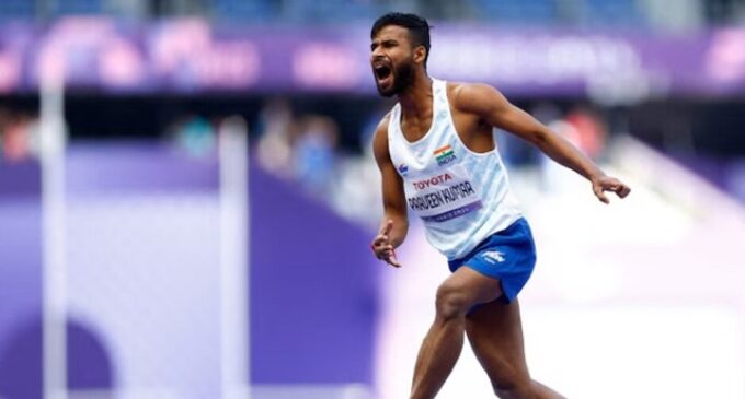 Praveen Kumar strikes gold in T64 high jump