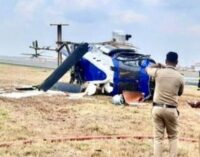 Coast Guard helicopter crashes into sea off Gujarat coast; three crew members missing