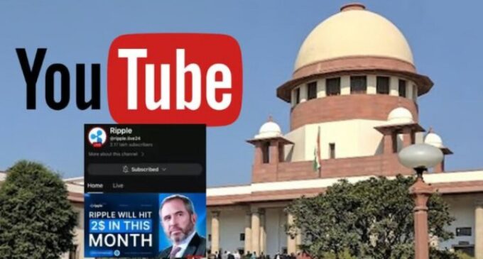 Supreme Court’s YouTube channel hacked