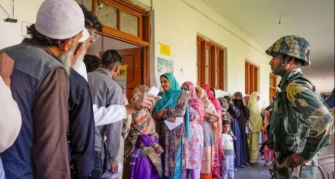 Brisk polling underway in first phase of J-K Assembly polls