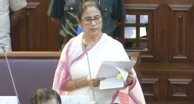 Anti-rape bill passed in West Bengal Assembly