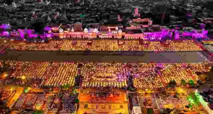 Ayodhya’s first Deepotsav after Ram temple consecration, 25 lakh diyas lit        